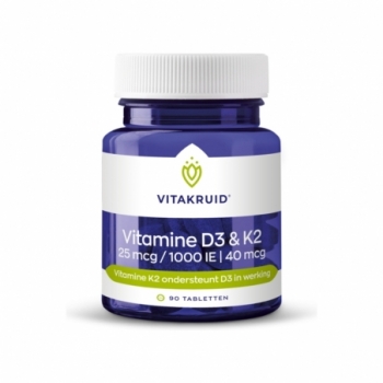 Vitakruid Vitamine D3 25mcg...