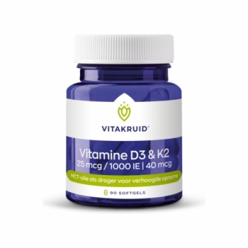 Vitakruid Vitamine D3 & K2...
