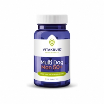 Vitakruid Multi Dag Man 50+...