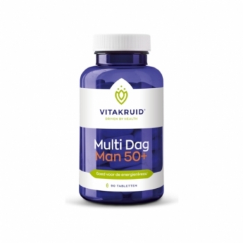 Vitakruid Multi Dag Man 50+...