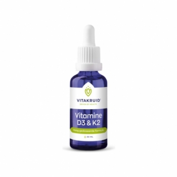 Vitakruid Vitamine D3 & K2...