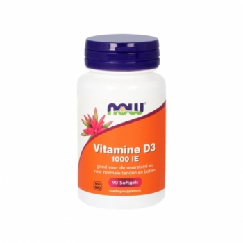 NOW Vitamine D3 1000IE