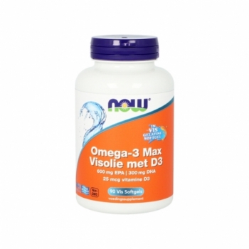 NOW Omega 3 max visolie D3...