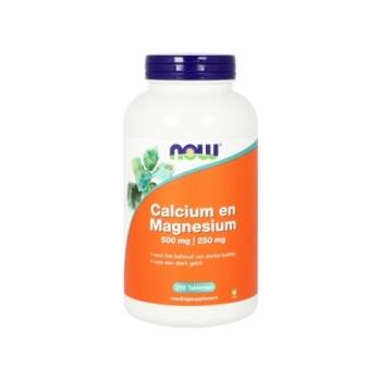 NOW Calcium 500mg magnesium...