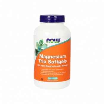 NOW Magnesium trio softgels