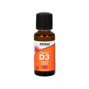 NOW Vitamine D3 druppels...