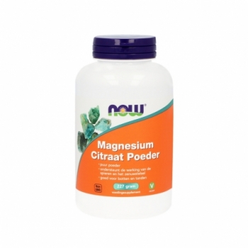 NOW Magnesium citraat poeder