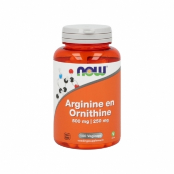 NOW Arginine & ornithine...