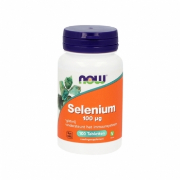 NOW Selenium gistvrij 100mcg