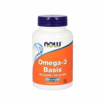 NOW Omega-3 Basis visolie...