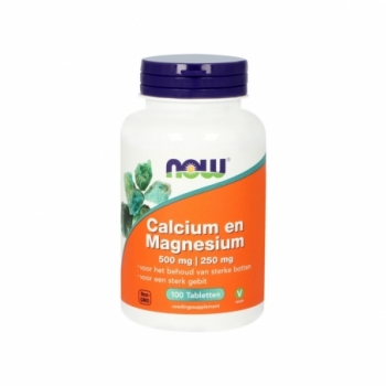 NOW Calcium 500mg en...
