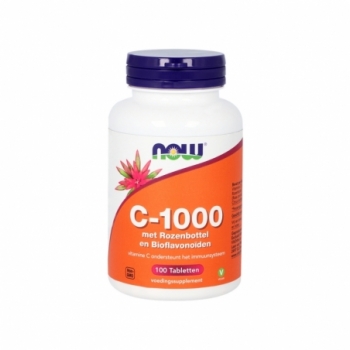 NOW Vitamine C-1000 met...