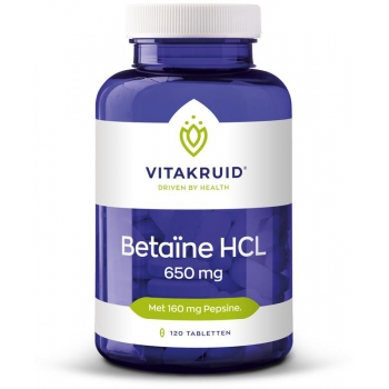 Betaine HCL 650 mg &...