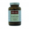 Dokter Lucas voedingssupplement Natufit Compleet 90 tabletten in amberkleurige glazen pot met metalen deksel.
