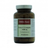 Dokter Lucas voedingssupplement Ester C Complex 1000 mg 90 tabletten in amberkleurige glazen pot met metalen deksel.