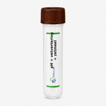 pH + vetvertering + zetmeel