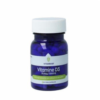 Vitakruid Vitamine D3 75...