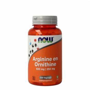 NOW Arginine & ornithine...