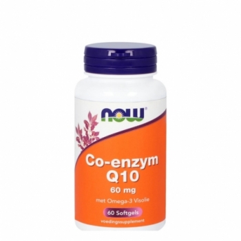 NOW Co-enzym Q10 60 g met...