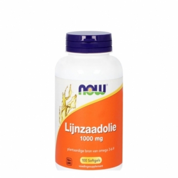 NOW Lijnzaadolie 1000mg