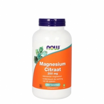 NOW Magnesium citraat 200 mg