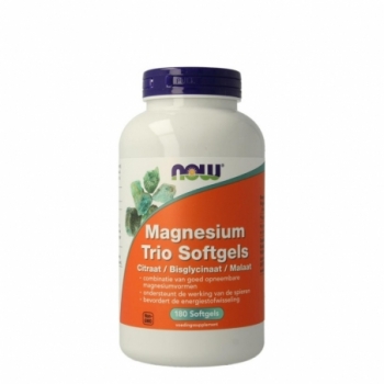 NOW Magnesium trio softgels