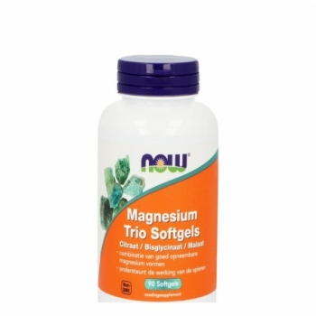 NOW Magnesium trio softgels