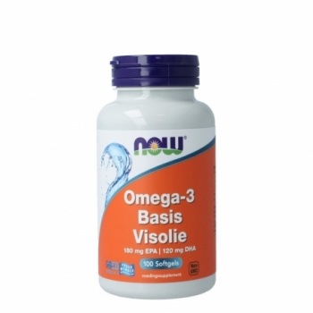 NOW Omega-3 Basis visolie...
