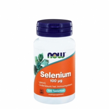NOW Selenium gistvrij 100mcg