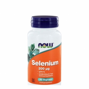 NOW Selenium gistvrij 200mcg