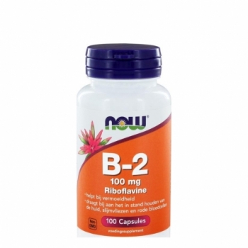 NOW Vitamine B2 100mg