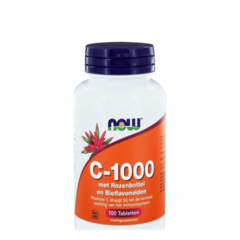 NOW Vitamine C-1000 met...