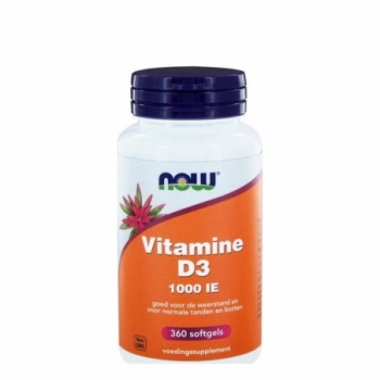 NOW Vitamine D3 1000IE
