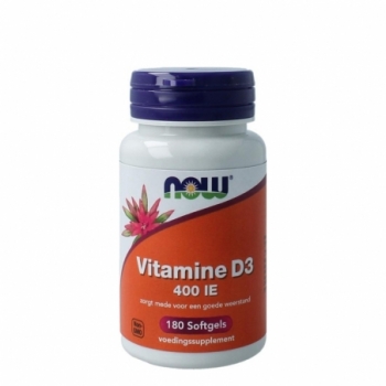 NOW Vitamine D3 400IE
