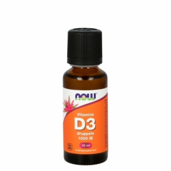 NOW Vitamine D3 druppels...