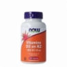 NOW Vitamine D3 en K2 - 1000 IE 45 mcg
