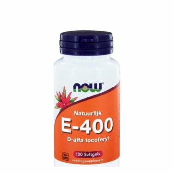 NOW Vitamine E-400 d-alfa...