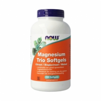 NOW Magnesium trio softgels