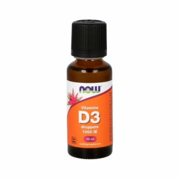 NOW Vitamine D3 druppels...