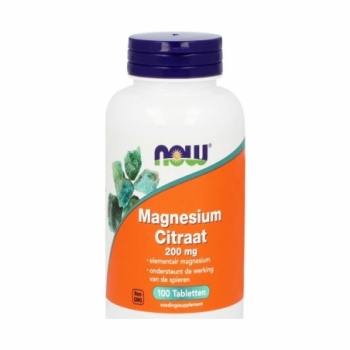 NOW Magnesium citraat 200mg