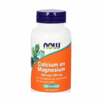 NOW Calcium 500mg en...