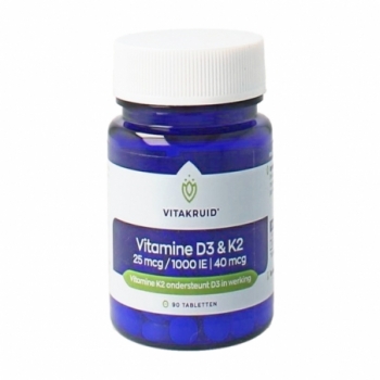 Vitakruid Vitamine D3 25mcg...