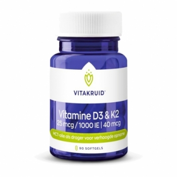 Vitakruid Vitamine D3 & K2...